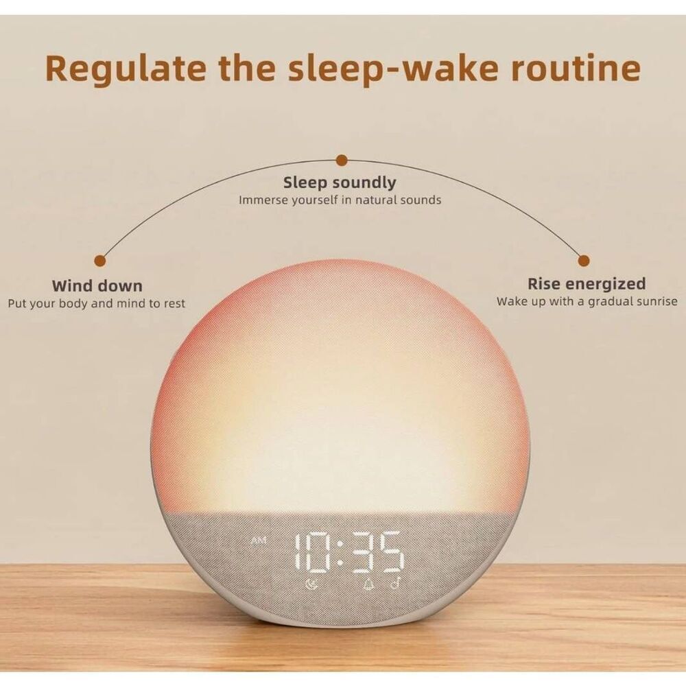 ODOKEE H03 Sunrise Alarm Clock And Sound Machine